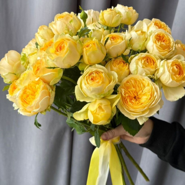 Букет 7 желтых роз в Джанкое