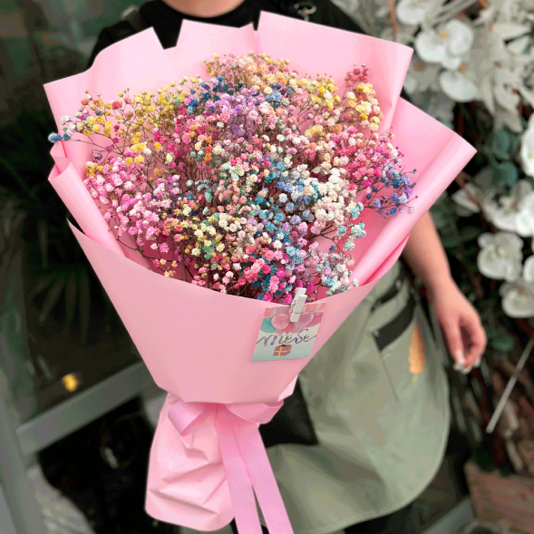 Букет Радужная гипсофила в Джанкое