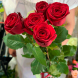 5 красных роз в Джанкое