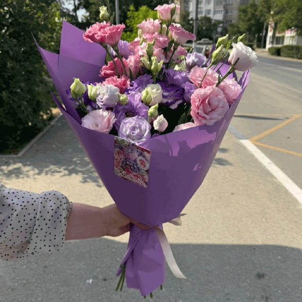 Букет 7 эустом в Джанкое