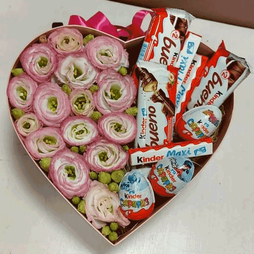 Композиция в коробке &quot;Приятный сюрприз&quot; в Джанкое